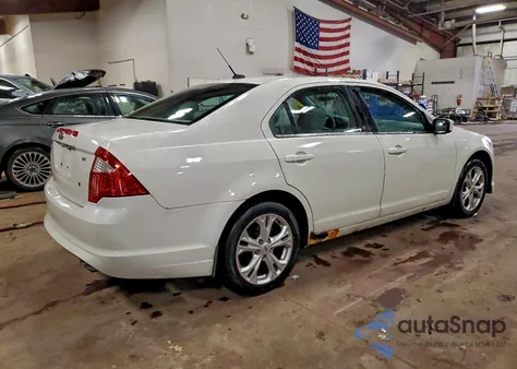 2012 Ford Fusion Se z USA, uszkodzony, nr VIN 3FAHP0HA1CR268318